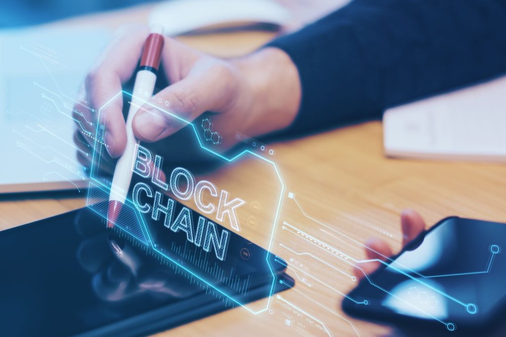 How can businesses leverage blockchain technology for efficiency?